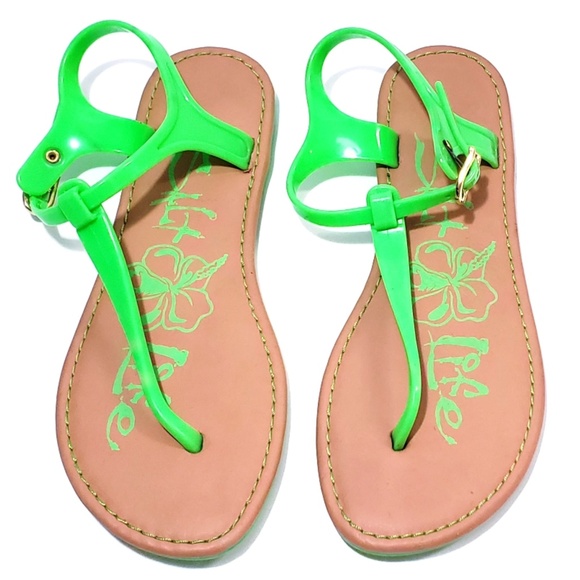 Salt Life Green Sandals - Picture 2 of 6